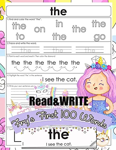 Read and Write Fry's First 100 Words