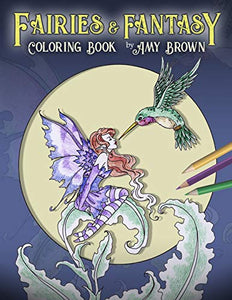 Fairies & Fantasy Coloring Book 