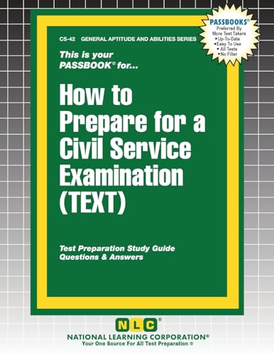 How to Prepare for a Civil Service Examination (TEXT)
