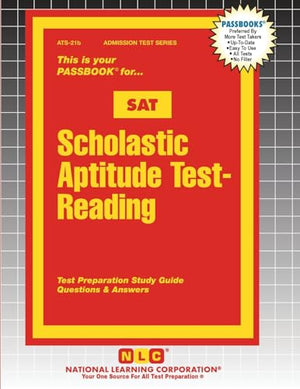 Scholastic Aptitude Test (SAT) - Reading