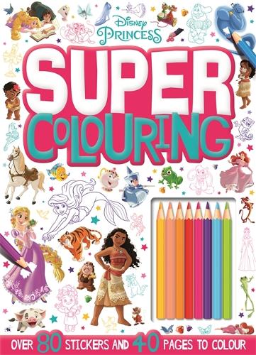 Disney Princess Mixed: Super Colouring