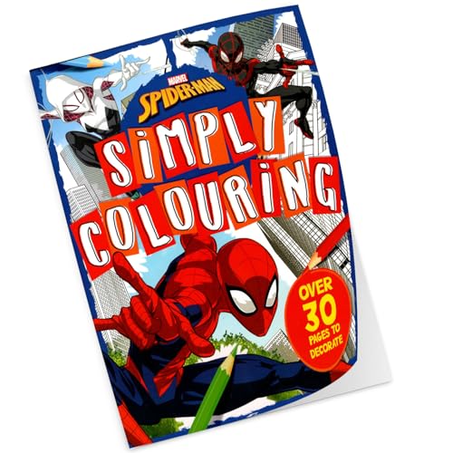 Marvel Spider-Man: Simply Colouring
