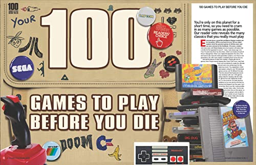 100 Retro Games To Play Before You Die - Retro Gamer Special Edition - In-Depth Features, developer access, behind and scenes