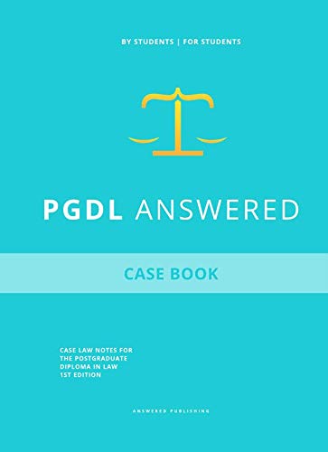 PGDL Answered - Case Book