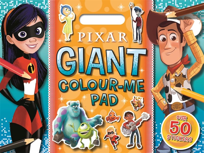 Pixar: Giant Colour Me Pad