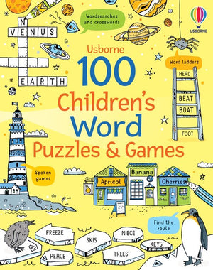 100 Children's Word Puzzles and Games