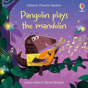 Pangolin plays the mandolin 