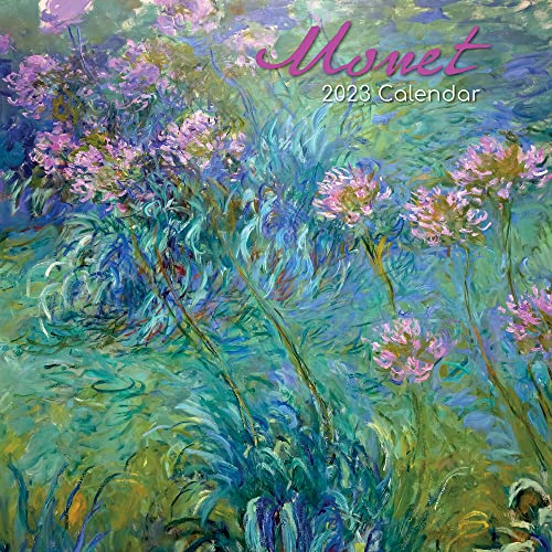 Claude Monet 2023-16 Month Calendar: Original Gifted Stationery Calendar [Multilingual] [Calendar] (Wall Calendar)