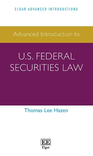 Advanced Introduction to U.S. Federal Securities Law