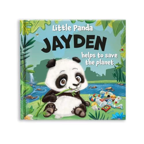 Personalised Childrens Storybook - Little Panda Helps to Save the Planet (Jayden)