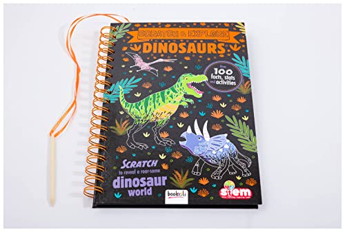 Scratch and Explore: Dinosaurs