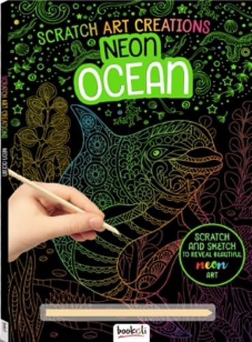 Scratch Art Creations: Neon Ocean