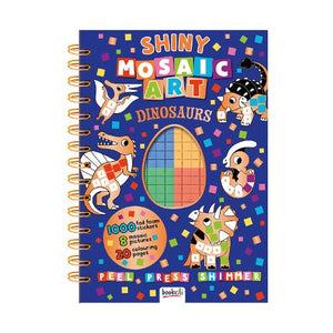 Shiny Mosaic Art Dinosaurs 
