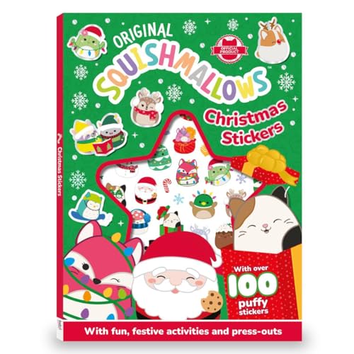 Original Squishmallows Christmas Stickers