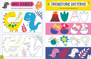 Create and Play Dinos Coloring & Activity Book 