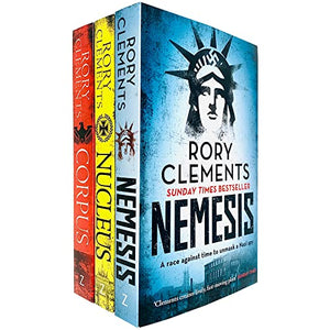Tom Wilde Series 3 Books Collection Set (Corpus, Nucleus & Nemesis) 