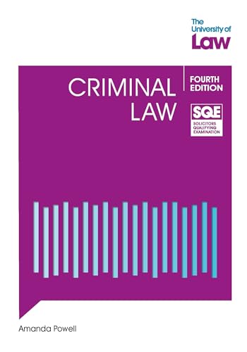 SQE - Criminal Law 4e