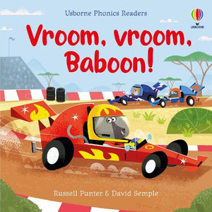 Vroom, vroom, Baboon! 