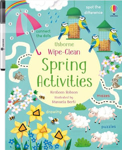Wipe-Clean Spring Activities 