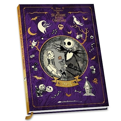 Nightmare Before Christmas 2024 A5 Size Diary