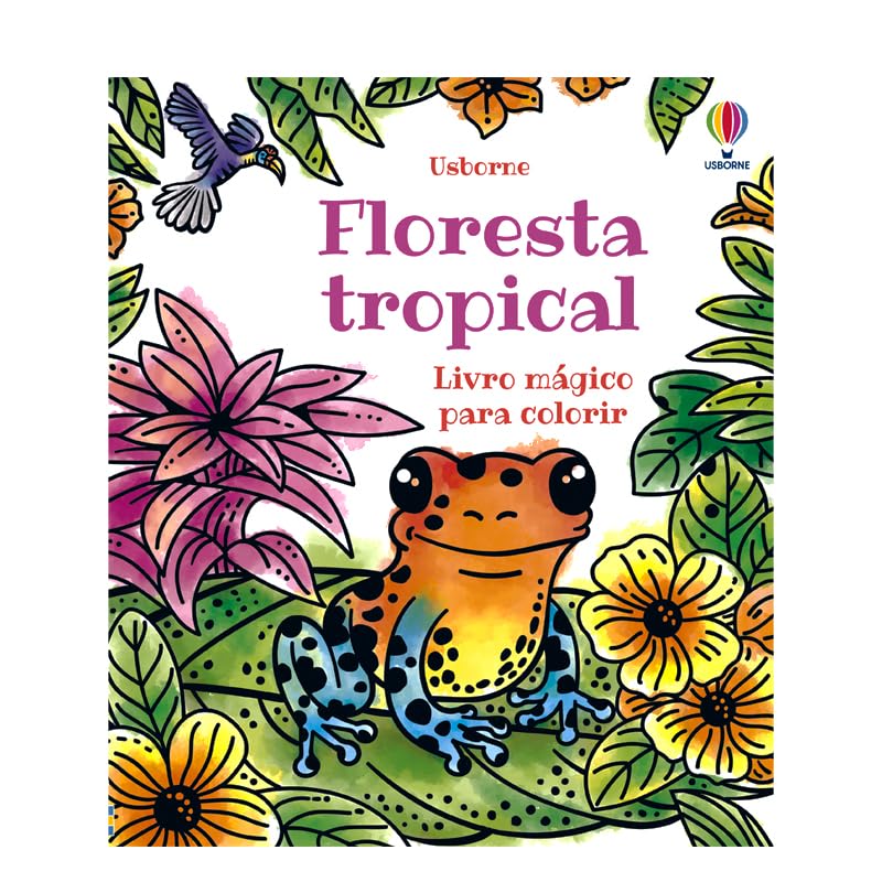 Livro mágico para colorir: Floresta tropical By Sam Baer| World of Books GB