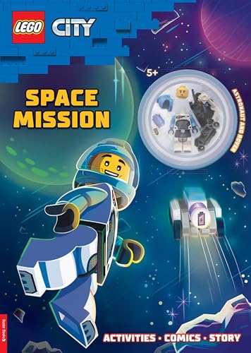 LEGO City: Space Mission Activity Book (with astronaut LEGO minifigure and rover mini-build)