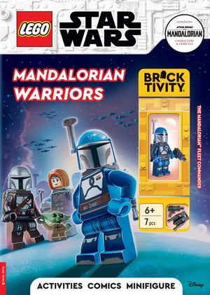 LEGO Star Wars: Mandalorian Warriors Activity Book (with Mandalorian Fleet Commander LEGO minifigure)