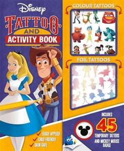 Disney: Tattoo and Activity Book 
