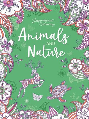 Inspirational Colouring: Animals and Nature