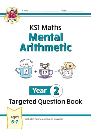 KS1 Maths Year 2 Mental Arithmetic Targeted Question Book (includes Online Answers & Audio Tests)