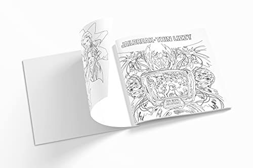 The Official Thin Lizzy Colouring Book