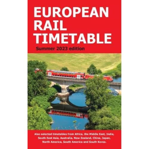 European Rail Timetable Summer 2023