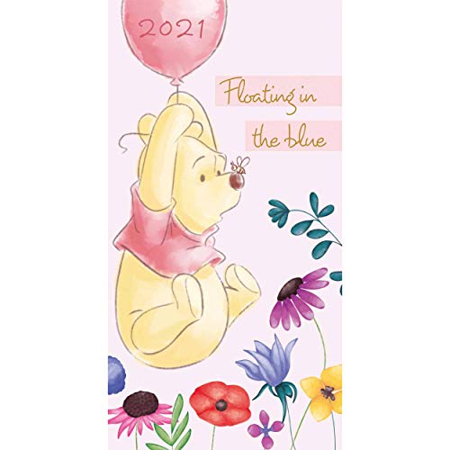 Winnie The Pooh 2021 Slim Diary - Official Slim Diary