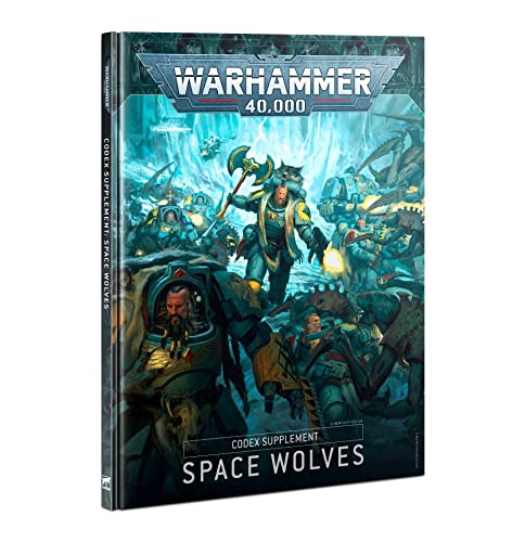Games Workshop Warhammer 40k - Codex V.9 Space Wolves (En)
