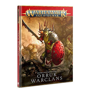 Warhammer Age of Sigmar  Orruk Warclans Destruction Battletome