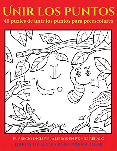 Libros de mates para preescolar (48 puzles de unir los puntos para preescolares)