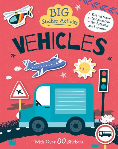 Vehicles Big Sticker Activity