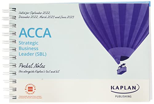 STRATEGIC BUSINESS LEADER (SBL) - POCKET NOTES