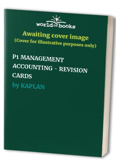 P1 MANAGEMENT ACCOUNTING - REVISION CARDS