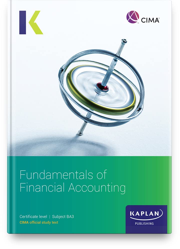 BA3 FUNDAMENTALS OF FINANCIAL ACCOUNTING  - STUDY TEXT