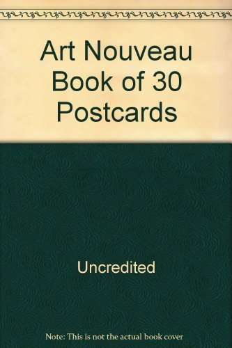 Art Nouveau (Book of 30 Postcards)