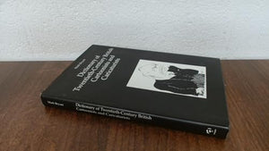 Dictionary of Twentieth-Century British Cartoonists and Caricaturists