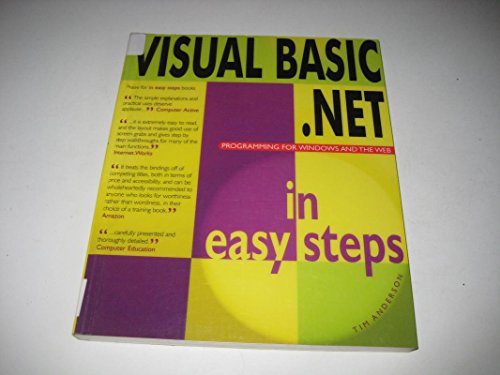 Visual Basic.NET in easy steps