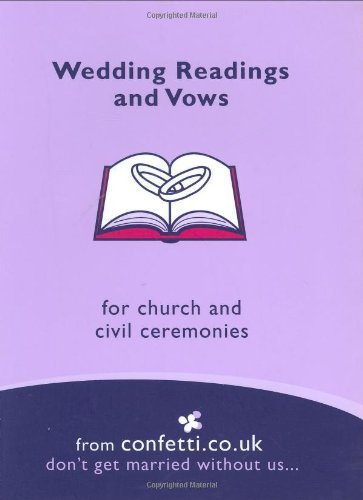 Wedding Readings and Vows
