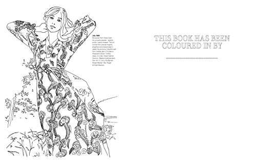 Vogue Goes Pop Colouring Book