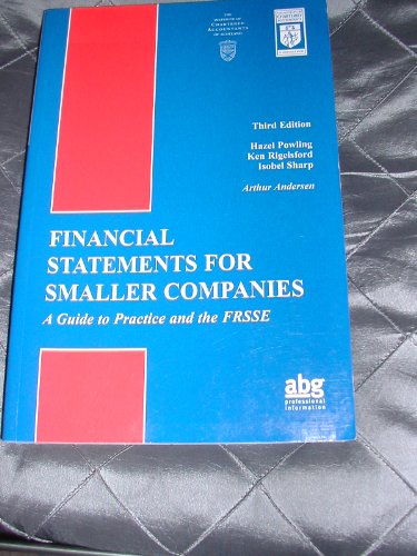 Financial Reporting Standards for Small Companies