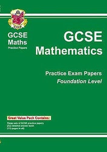 GCSE Maths Foundation Level Bookshop Practice Paper