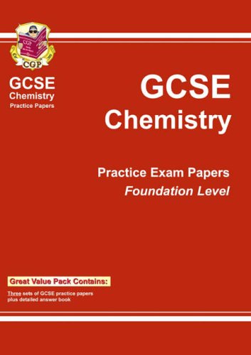 GCSE Chemistry Foundation Level Bookshop Practice Paper