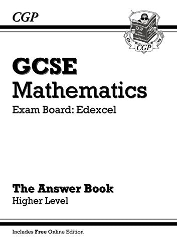 GCSE Maths Edexcel Answers for Workbook with online edition - Higher (A*-G Resits)