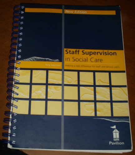 Staff Supervision in Social Care